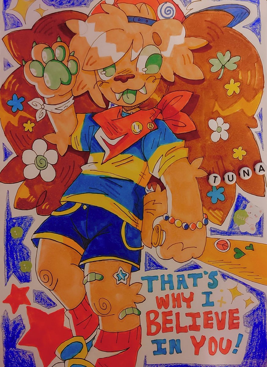 protagpawbs's tweet photo. BIIIIG traditional piece I did of my fursona, Tuna! 🌱🐶

#fursona #furryart #furryartists https://t.co/g8BQ9v2xqJ