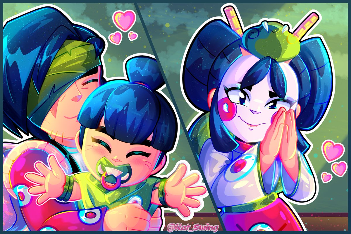 Kat_Swing_365's tweet photo. 💐💕✨
#BrawlStars #BrawlStarsArt #BrawlStarsNori #BrawlStarsKenji #BrawlStarsKaze https://t.co/WMQgpKbwa5
