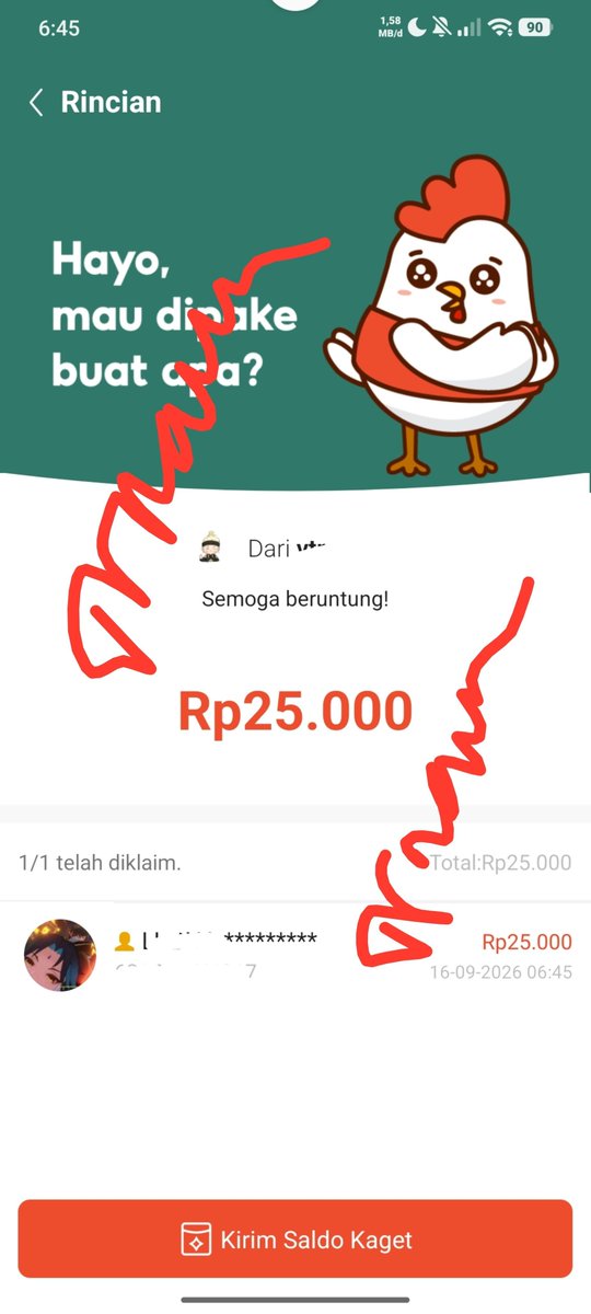 trnaun's tweet photo. Alhamdulillah terima kasih banyak ka @ErilnaM30844 @YathieNyunyun28 @Anissay556 @NPark12082938 untuk GA nya 😻, semoga dilancarkan rezekinya n sehat selalu ya ka 😭🤍🐨 https://t.co/NlfcDKjLuX