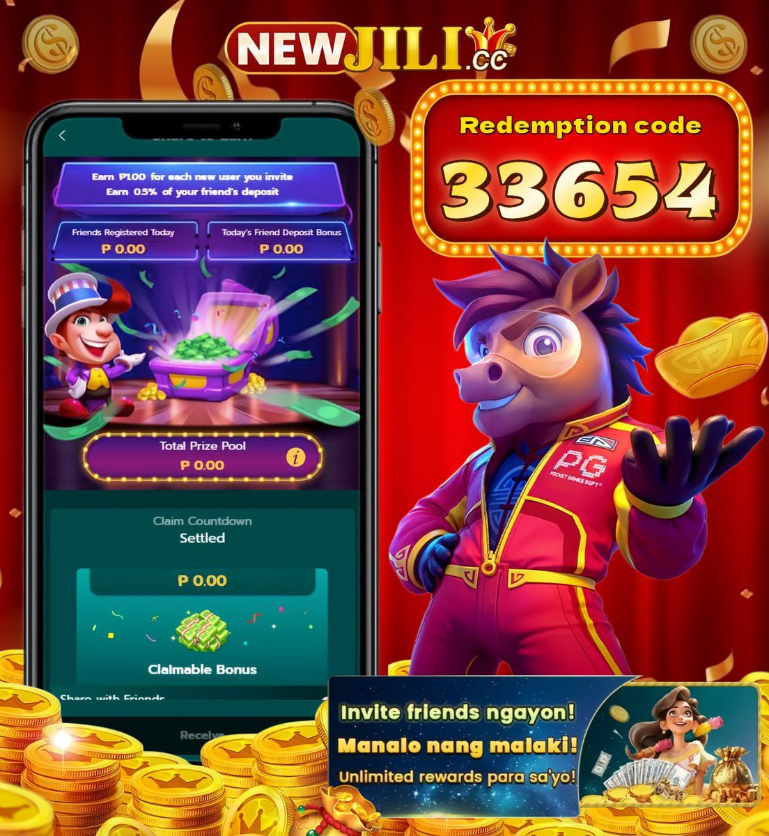 jili434's tweet photo. ➡️Today's Redemption code: 3️⃣3️⃣6️⃣5️⃣4️⃣

🎉✨Mag-imbita ng kaibigan, kumita ng bonus, at manalo ng premyo! Mas aktibo sila, mas malaki ang iyong kita.✨💰 https://t.co/26yv7Wd0NC