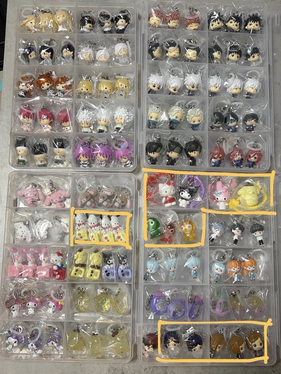 fxvoltaire's tweet photo. めじるしアクセサリー ガチャガチャ交換 買取 募集✨️

【譲】画像全て

【求】定価

📮郵送のみ

沢山のリプお待ちしております💖

ハンターハンター 呪術廻戦 サンリオけろけろパーティ キーリングハンガー  BLEACH シュガバニ 五条悟 たまごっち https://t.co/hsn9fVaBUl