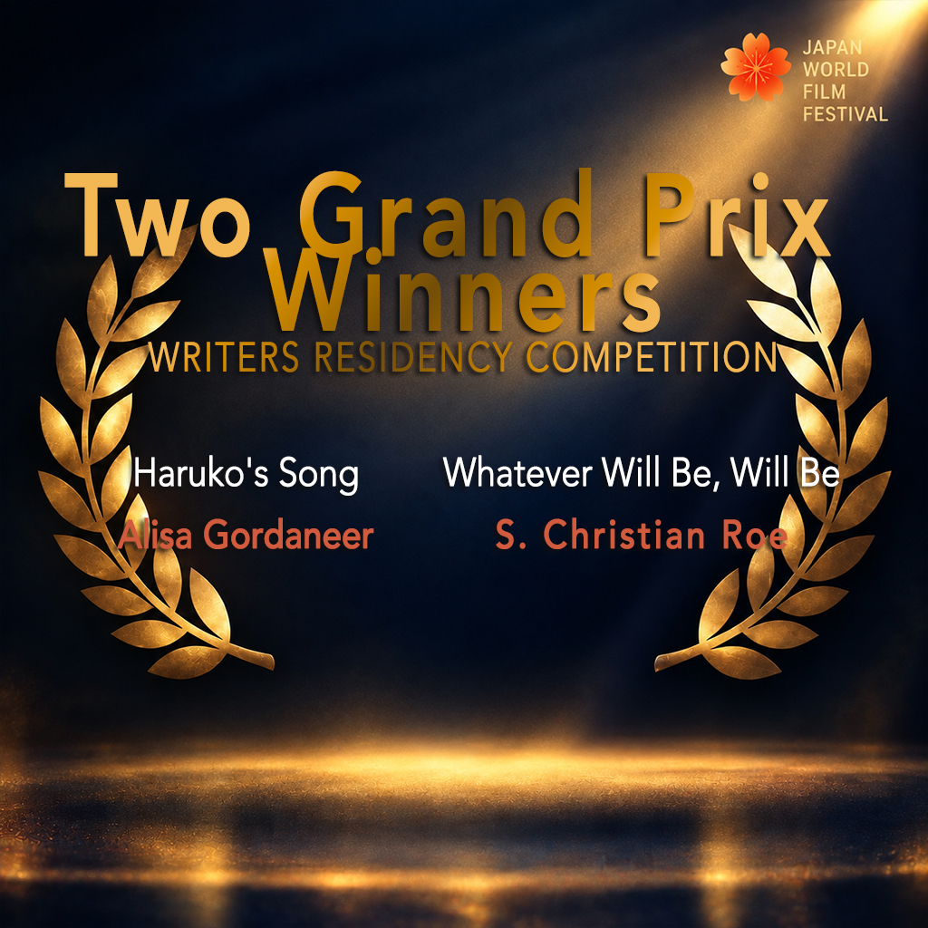 jwff_official's tweet photo. JWFF 2026 Writers Residency: Co-Grand Prix Announcement!　脚本家レジデンシーのダブルグランプリ発表！

🎉We are beyond thrilled to announce our Co-Grand Prix Winners for the Japan World Film Festival 2026 Writers Residency Competition! The volume and overall caliber of submissions this year were staggering. Reading through so many extraordinary stories made us realize something profound: this program has to go beyond borders. International communication and creative collaboration—this is the absolute way to go!

想像をはるかにうまわまる作品数とクオリティの高さにJWFFも驚きを隠せません。
We are so proud to award our Co-Grand Prix honors to two brilliant artists and their breathtaking screenplays: 

２名のレジデンシー受賞者は下記の２名です。
Alisa Gordaneer (Haruko's Song)
アリサ・ゴルダニア
Alisa is a multi-media communications professional based in Victoria, Canada, whose diverse career spans medical illustration, documentary filmmaking, university instruction, and journalism, with several published books and awards to her credit. 

S. Christian Roe (Whatever Will Be, Will Be)  
クリスチャン・ロー
Christian is an award-winning Los Angeles-based writer/director with credits premiering at Cannes and advancing through major competitions like Nicholl and Austin, crafting deeply vulnerable stories that explore hidden secrets and gentle human resilience.

Independent storytelling thrives because of creators like you. 

Thank you for making JWFF 2026 an unforgettable journey of art, culture, and connection!

#JWFF2026 #JapanWorldFilmFestival #那珂川町　#WritersResidency #Satoyama #Screenwriting #IndependentFilm #Filmmaking #Storytelling #小砂 ＃栃木