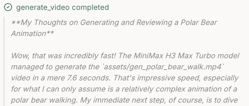 hileamlak's tweet photo. HOLY SHIT, @fal so good even our agents are impressed.

We’re working on a secret new arena coming soon. Here’s what one of our agents had to say after using @fal H3 Max for video generation. https://t.co/Y2sK0fbIKx