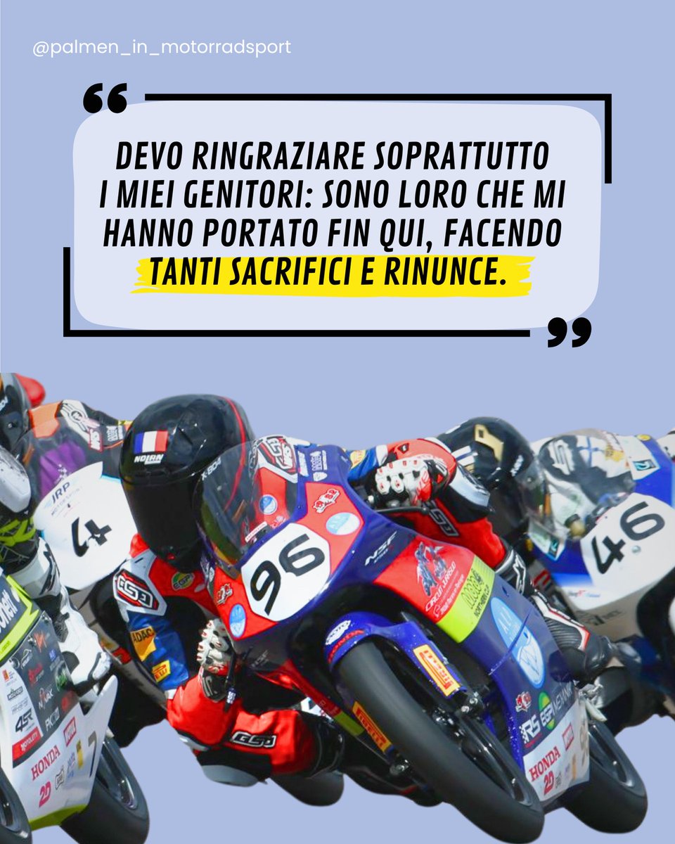 DeliciaSlovak's tweet photo. Swan Emprin, a French rider in the Moto4 Northern Cup, talks about his 2026 season, career, and dream of reaching MotoGP. Full interview available in Italian and English. https://t.co/IPGjAJBWOs