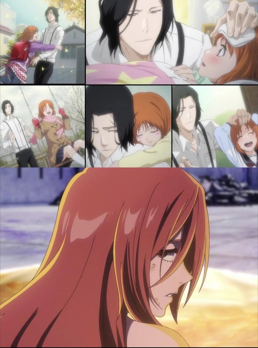 Retro_Bleach1's tweet photo. Can't believe the disgusted look Orihime gave even after everything Cousin Tsukishima did for her 💔 https://t.co/8CAhdAujpX