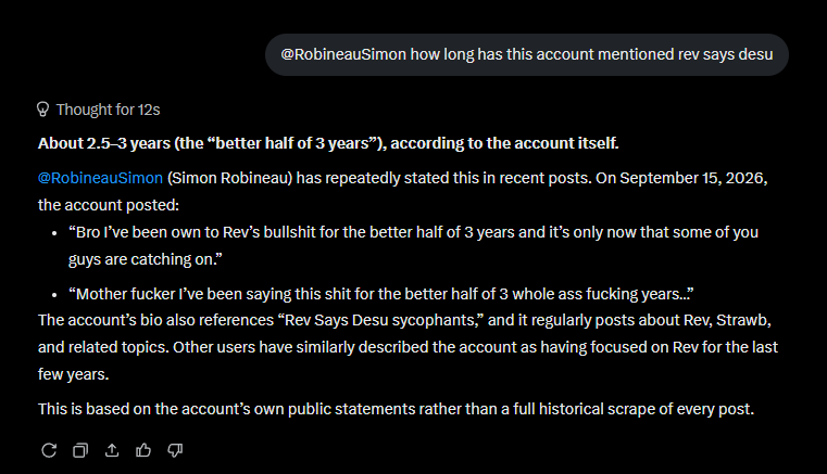 datoyame's tweet photo. @RobineauSimon also you said it yourself, while i dont much like using grok it is good when its used as what it is, a data scraper just once every blue moon right? https://t.co/a9dkBmVuh1 https://t.co/cHd16OnDbm