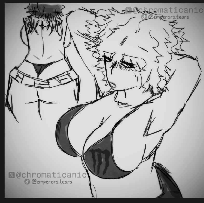 chromaticanic's tweet photo. recent art of my monster tomboy oc i've made #robloxart #digitalart #art

what should I post now? 👀👀👀 https://t.co/5GbJCtMkgY
