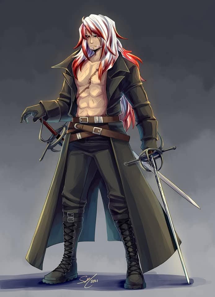Pharoah1616's tweet photo. @artiash10 I did not draw this as im not artistic but did commission it this is my oc hiro blaze kensei demon dragon lord. https://t.co/4g1feIPyKw
