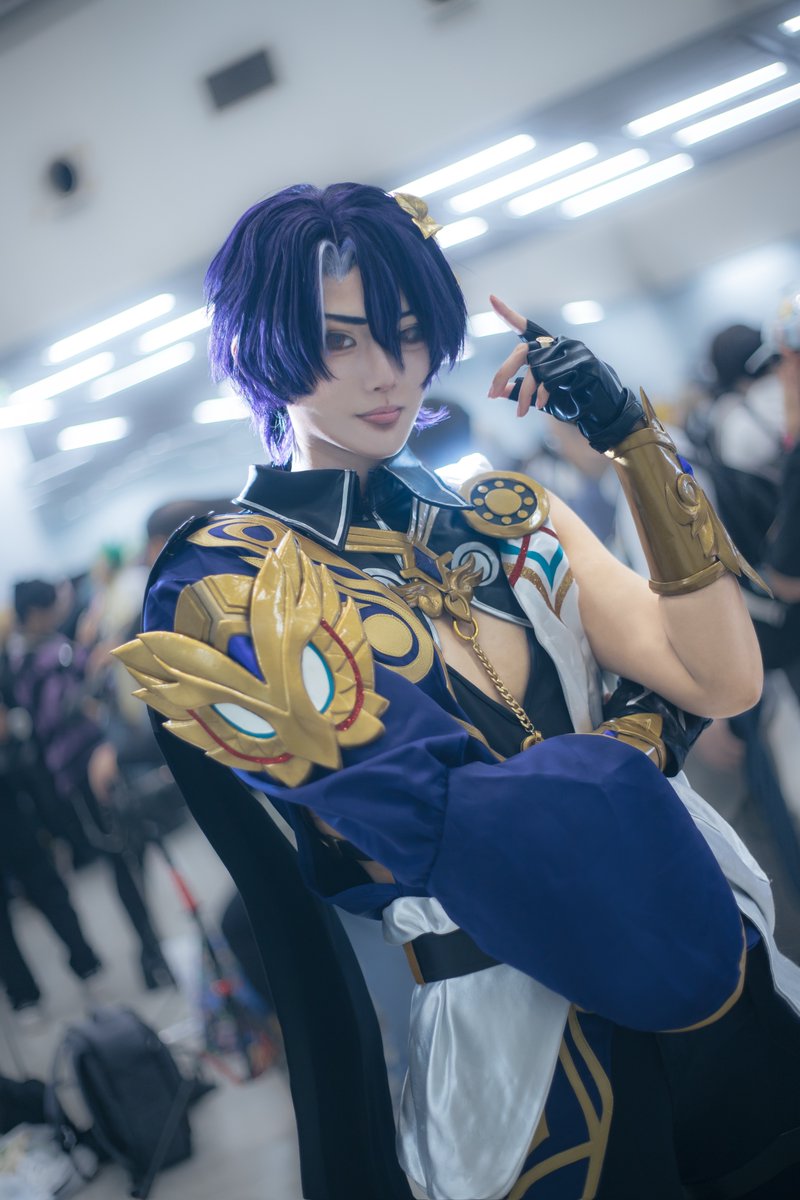 hiroshi0628cos's tweet photo. cosplay
崩壊スターレイル　　レイシオ&amp;アベンチュリン
#Uアコスタ2026 #アコスタ池袋
#HonkaiStarRail https://t.co/1KkF0WYBgH