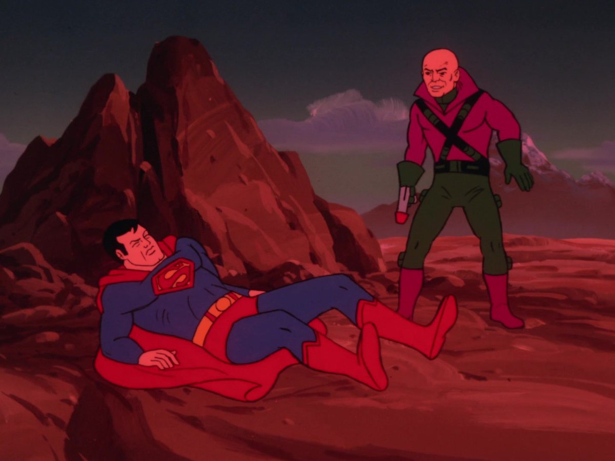 ImbrugliaJim's tweet photo. I'll be watching The World's Greatest Super Friends episode "Lex Luthor Strikes Back" at 2:30 AM on #metvtoons #metvtoonssuperfriends https://t.co/CWq83nT9F4
