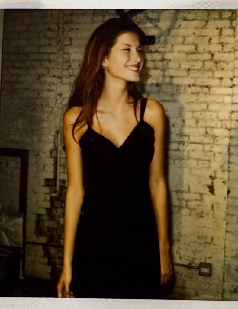 saintdemie's tweet photo. a 16-year-old gisele at a ralph lauren casting, newly recovered footage by casting director jennifer starr 🖤 her career really has the longest archive imaginable https://t.co/PeYmQdqDqy