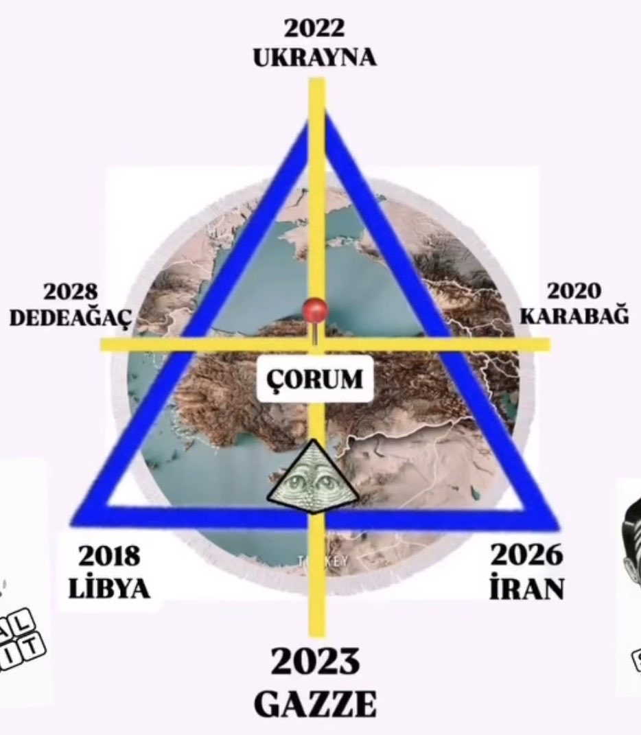 selimklcx's tweet photo. 2018 #Libya (#Brunson)
2020 #Karabağ
2021 #Dolar (#Enflasyon)
2022.. #Ukrayna
2023.. #Gazze
2026.. #Iran (#Israil)
2026/27 #Çorum SuperLig (#Venezuella)
❓ https://t.co/35Vd0s2TsO