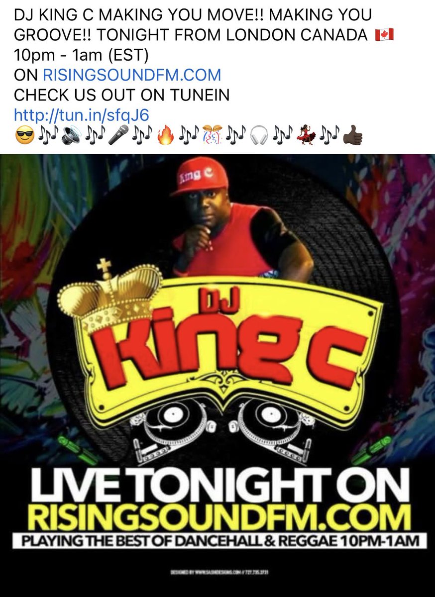 DJ_YMA_'s tweet photo. #risingsoundfm #Reggae #Dancehalldj #RadioShow https://t.co/s5gFI9gnCG