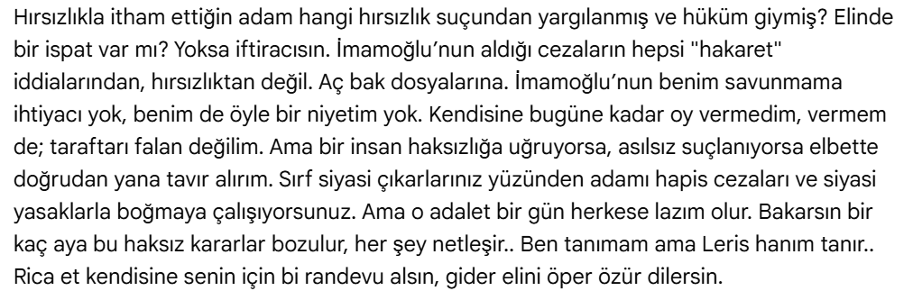 Max77995078's tweet photo. @akkkin0202 @leriskra Bilale anlatir gibi yazdim umarim anlarsin..arada biraz protein falan al..hep makarna yeme.. https://t.co/IM2mmmbFNN