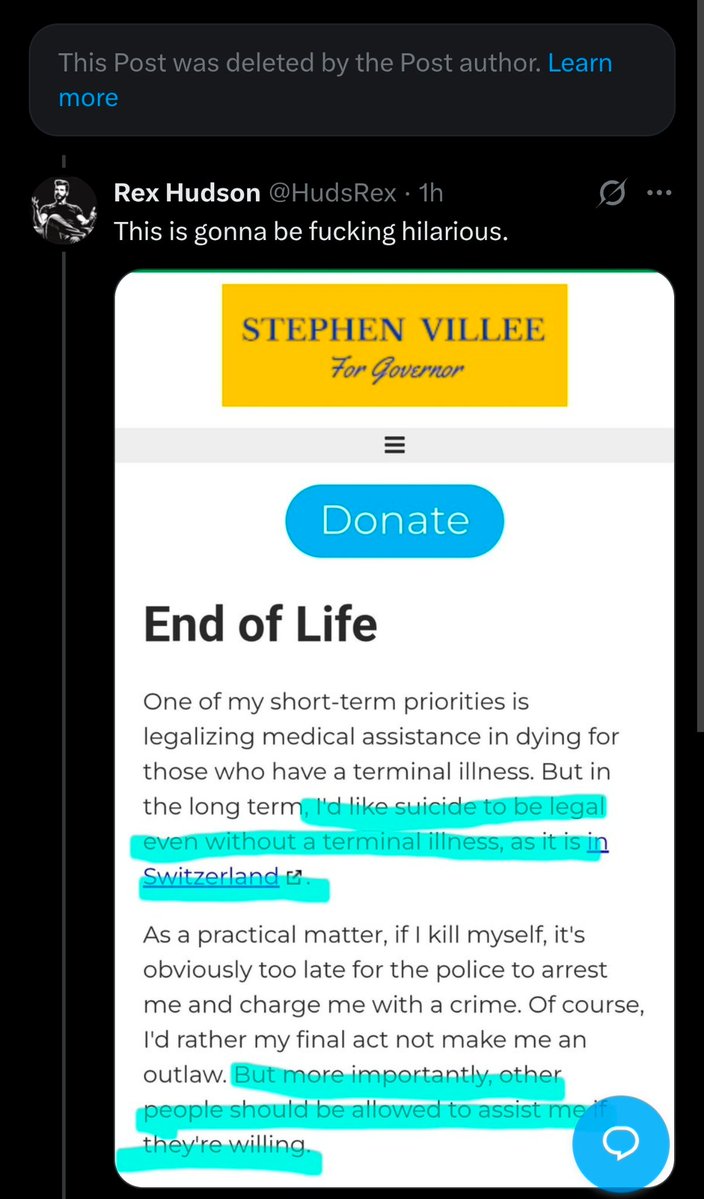HudsRex's tweet photo. @GraniteStateLP You can delete and repost all you want.

Short of going against your "libertarian" principles and blocking my speech, you can't hide that your candidate is literally running on this.

Granite State Laughing-stock Party https://t.co/rALwafh9W7