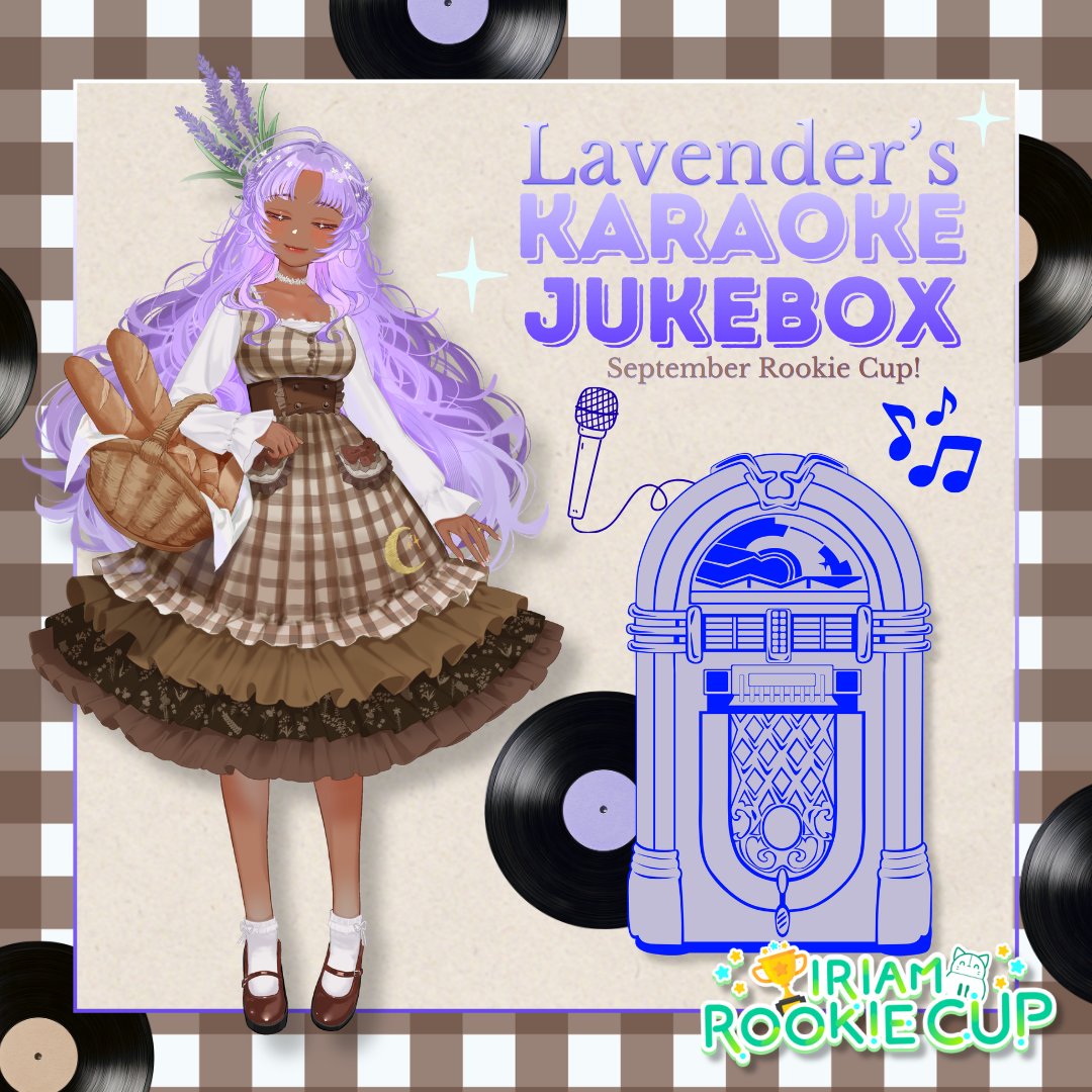 LavMoonTown's tweet photo. 🎤 MORE INFO FOR TODAY'S KARAOKE JUKEBOX STREAM. 💃🪩🕺: Point Redeems &amp; Song Categories! 
**Full list of songs will be posted RIGHT BEFORE stream at 4PM PT/7PM ET!** #RookieCup #IRIAM #IRIAMUS #IRIAMKaraoke #Vtuber https://t.co/ic4DMh884X