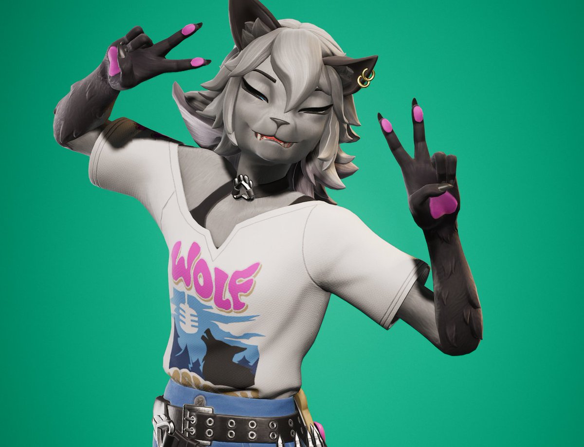 TrulyWolfie_FN's tweet photo. 1... 2... 3... Ready? Miku Miku Beaaaam!
#fortography #wolfie #fortnite #fortographystudio #furry https://t.co/Va1mMDnVl2