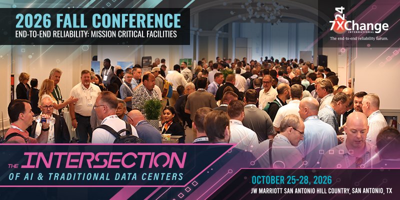7x24Exchange's tweet photo. Be sure to register for the 2026 Fall Conference taking place in San Antonio, TX, October 25-28! #datacenters https://t.co/pZmB6V9a4X https://t.co/w6LnhzZzjQ
