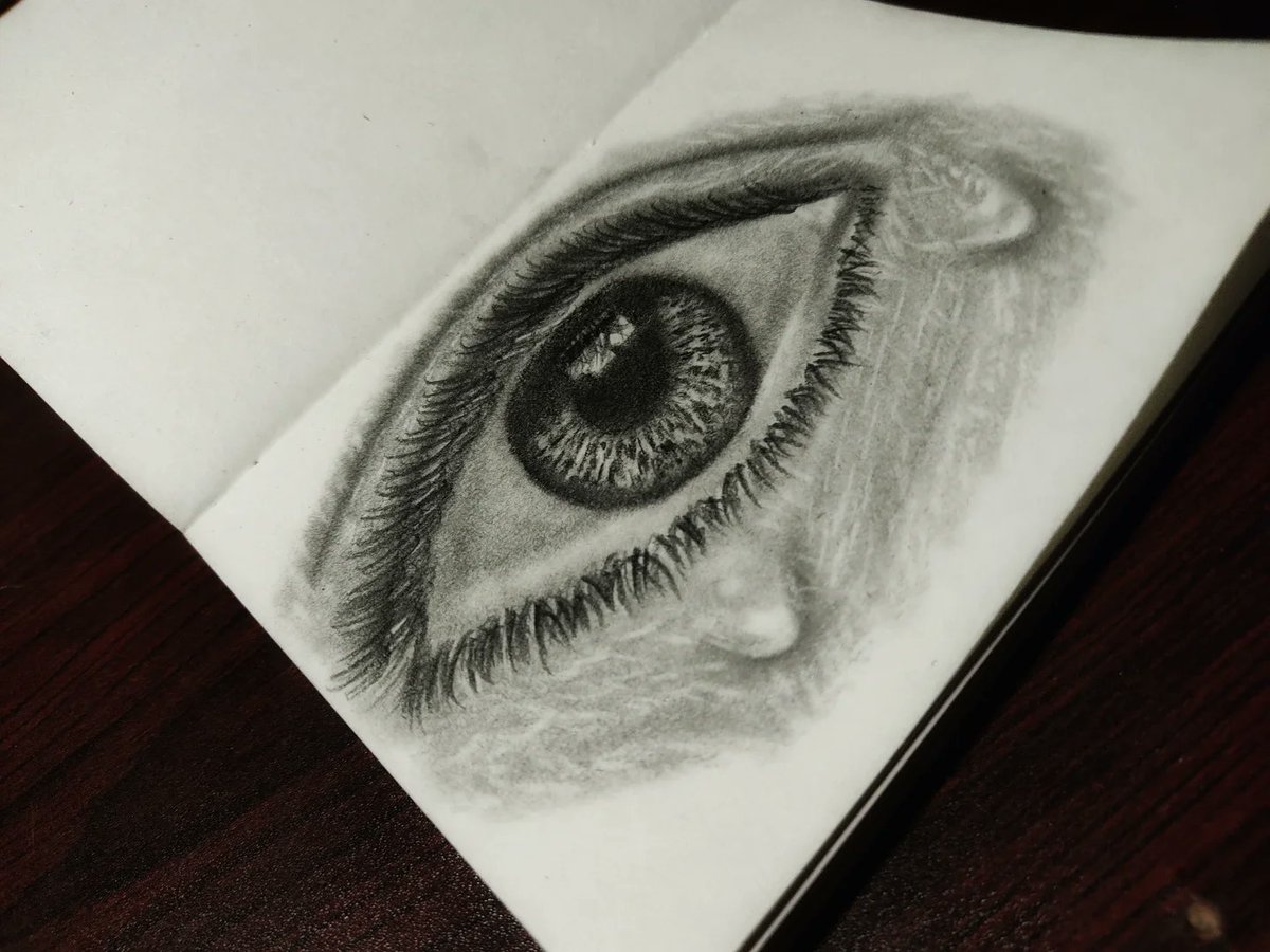 DimpleQuintu's tweet photo. Tears gathered where words had failed. https://t.co/f0allleSyp