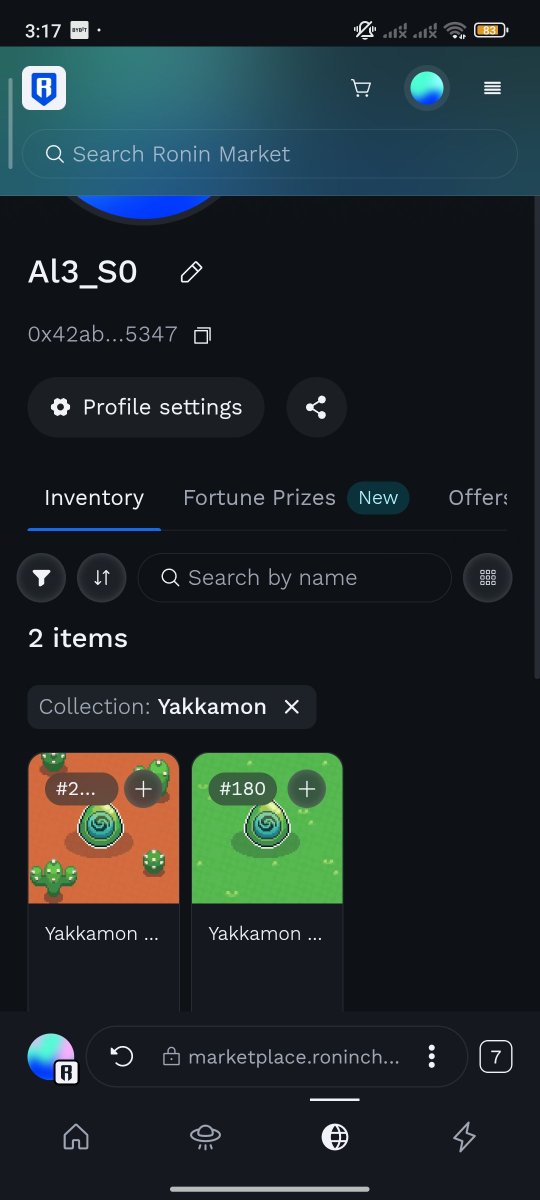 al3_s0's tweet photo. Así como aplaude lo bueno, también se critico lo malo 🤬
@Ronin_Network
Verdaderamente me lleve un susto al decirme fondos insuficiente.
La Ola 🌊 2 @yakkamon_game casi me quedo por fuera.
Espero que este 🪲 No se repita. https://t.co/GMI7il4eUy