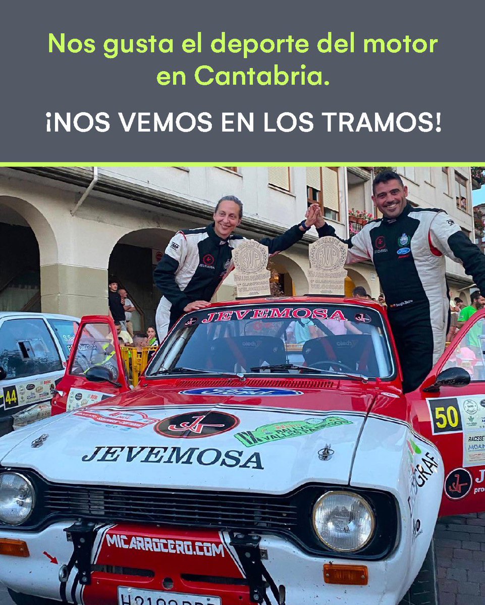 JMDECOGRAF's tweet photo. Apoyando al mundo del motor en Cantabria https://t.co/z0DO9i9WSC