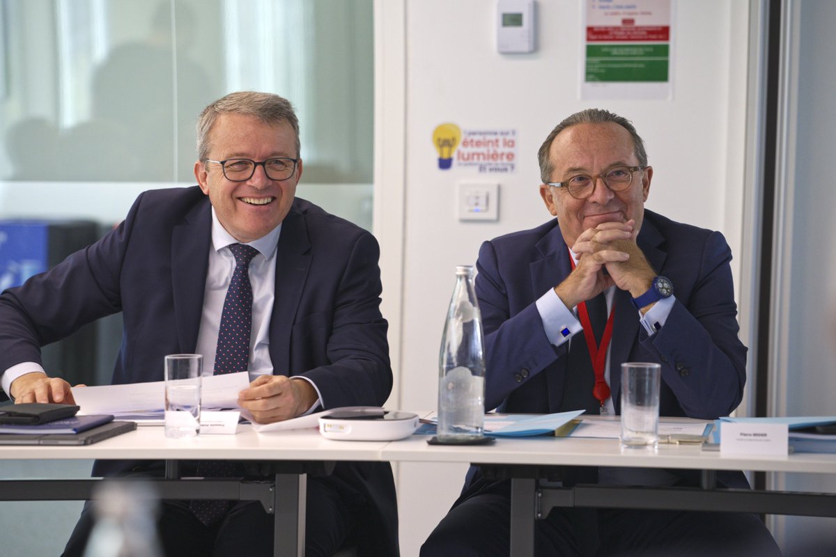 pierre_bedier's tweet photo. Aujourd’hui sur le plateau de Saclay en Essonne avec mes collègues franciliens pour une réunion de rentrée du Fonds de solidarité et d'investissement interdépartemental (FS2i) et de l’Association des départements d’Île-de-France (ADIF). https://t.co/1oteAM32X3