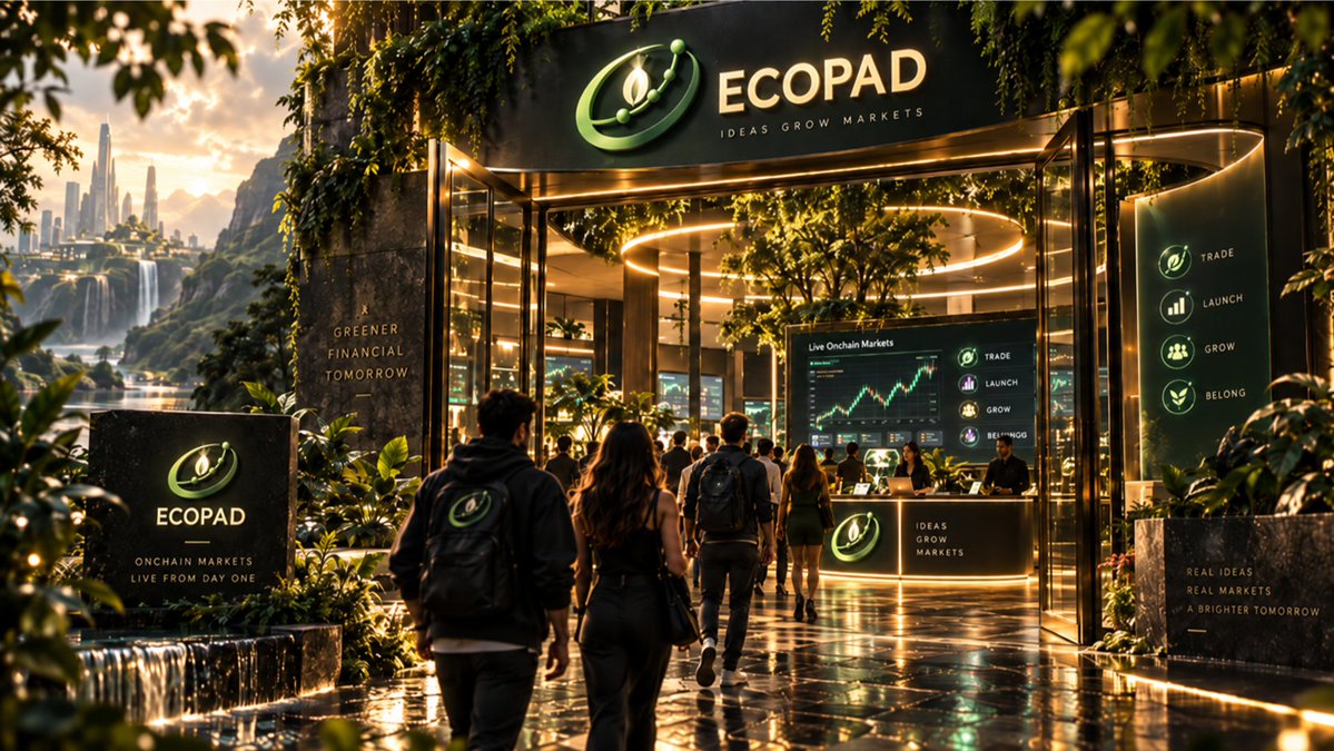 ecopadfun's tweet photo. A new market should work like opening a new store 🏪

You open the doors, people walk in, and business starts

You should not have to wait for a “graduation”, migrate liquidity later, or rebuild the market somewhere else before people can actually trade

That is how we think about ECOPAD

A token is created, its market opens, liquidity is locked, and trading starts from day one

Simple idea
Real market
Real activity

And we are only expanding from here

More pairs and partnerships are on the way 🌱