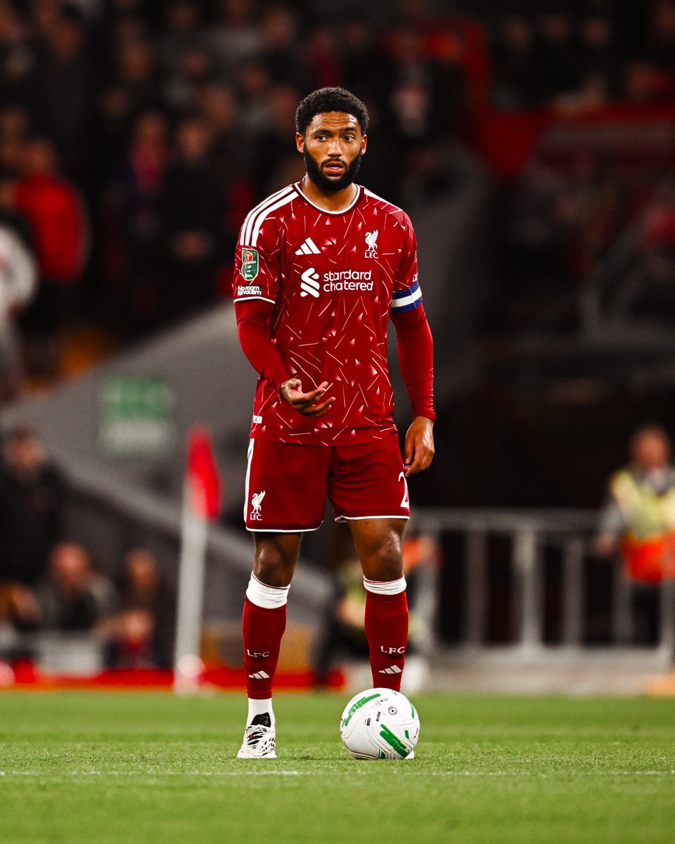 LFC's tweet photo. Joey G leading the Reds tonight ✊❤️ https://t.co/yRT3T6EUBN