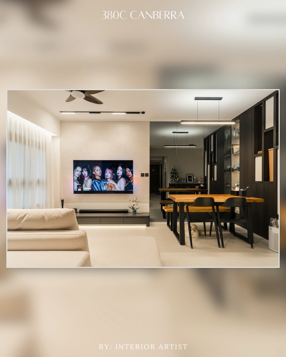 ElizebethCcaah's tweet photo. Warm minimalism meets dark luxury at 380C Canberra. Soft neutrals, rich dark wood, custom carpentry and sleek black accents create a calm, sophisticated home with depth, character and effortless style. https://t.co/FbL2Ib9pBs