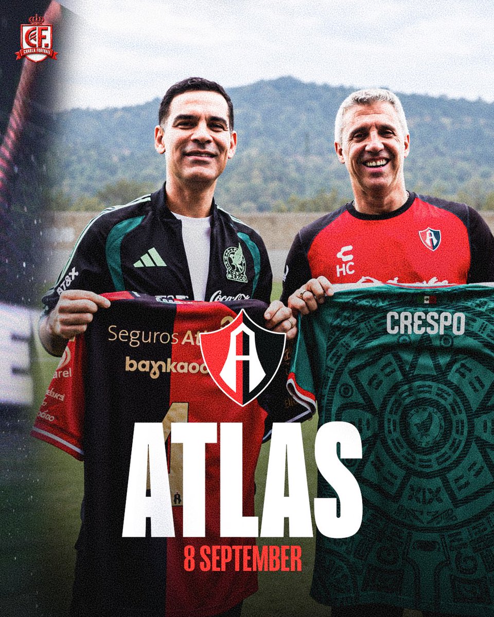 CharlaFtbl's tweet photo. 🇲🇽👑 RAFA MÁRQUEZ IS SCOUTING HIS TRI PICKS

Mexico’s new head coach has begun his Liga MX tour ahead of his first squad announcement. Rafa has visited Atlas, Chivas, Cruz Azul &amp; América, watching potential national-team players. 👀🔥

THE KAISER IS TAKING NOTES. 📝🇲🇽 https://t.co/rbirqAH00r