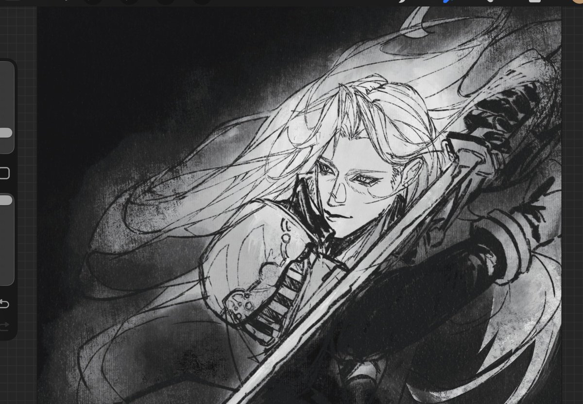 nomad_vv's tweet photo. #sephiroth #ff7 https://t.co/CNiWyGLwUW