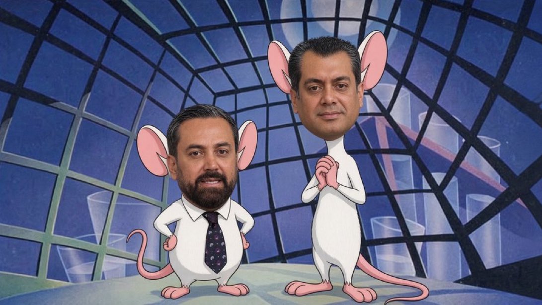 jorgegogdl's tweet photo. “Se me ocurrió una idea brillante cerebro”, “Creamos una comisión para investigar la injerencia digital extranjera y evitamos que los mexicanos se burlen de nosotros y nos hagan memes”.

Así me imagino a @Sergeluna_S y @arturoavila_mx https://t.co/68zVlkOu9k