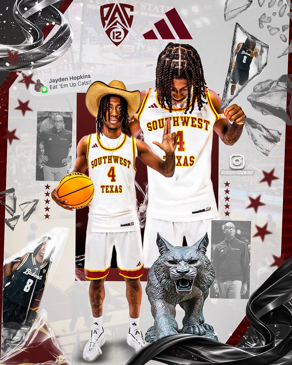 Jaydenhopkins23's tweet photo. #committed @TXStateMBB 1000% COMMITTED https://t.co/ZB6J0VfnJu