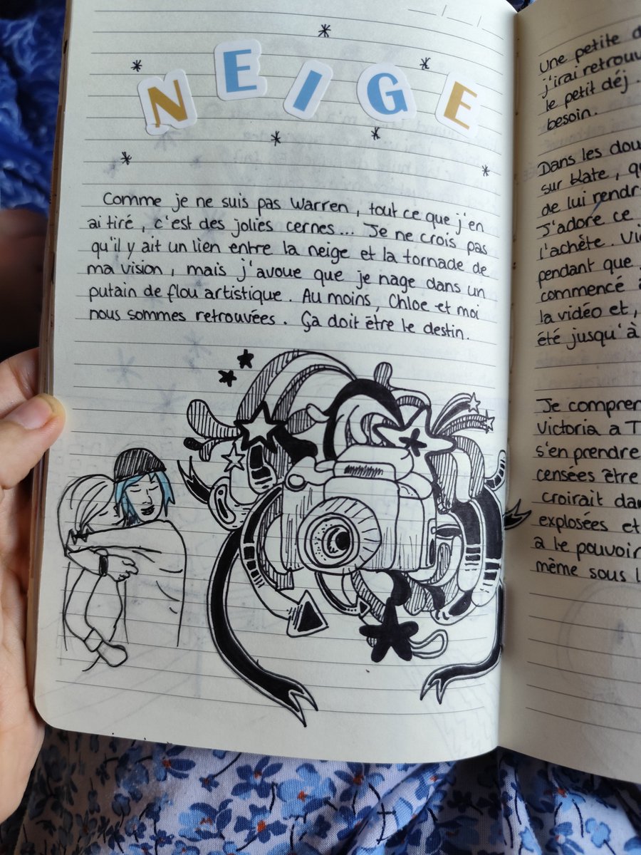 nirnelena's tweet photo. ma Ninon est folle regardez ce qu'elle a fait MAISON, elle a recrée tout le carnet de max de life is strange 😭😭😭 (j'ai versé ma larme) https://t.co/eHh4JjgaVs