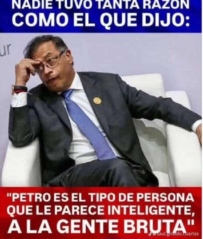 normalmg's tweet photo. @petrogustavo Quien no lo conozca que lo compre, jajajaja 😅😅😅 https://t.co/VQHUshK33x