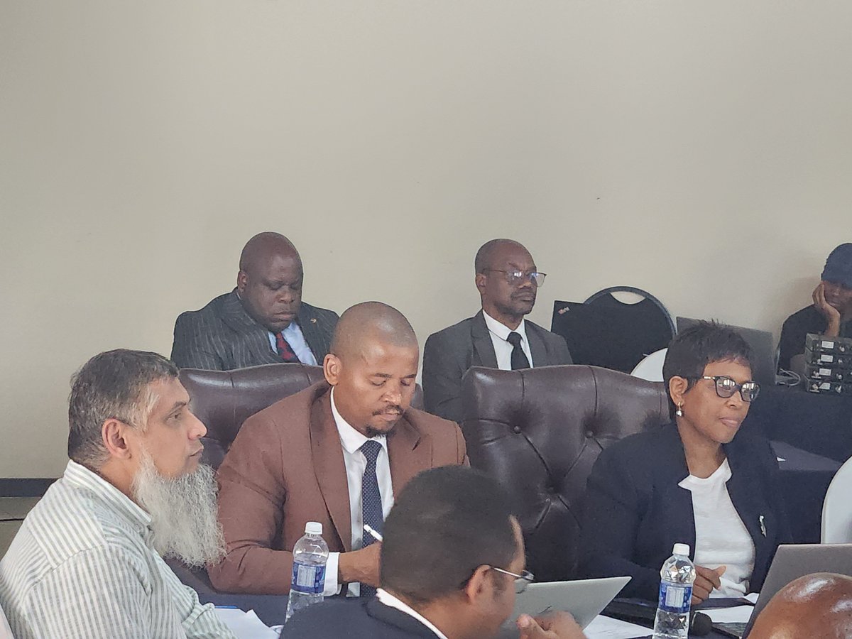 caaz_online's tweet photo. The 21st SADC VSAT Supervisory Board Meeting.

Earlier today....Guest of Honor: Secretary for Transport and Infrastructural Development Eng P.J Makumbe represented by Director A Sango, officially opened the 21st SADC VSAT Supervisory Board Meeting, being hosted through the Civil Aviation Authority of Zimbabwe in Victoria Falls. 

In the keynote remarks, the Guest of Honor encouraged the meeting to focus on the network's continuity, efficiency and capability to facilitate interoperability across the network bases within SADC, NAFISAT, and ASECNA. 

She urged the Supervisory Board to continue embracing the collaborative spirit that has sustained the network and to foster its continuity beyond 2030 towards a trajectory of transforming the perfomance of air traffic management across the AFI Region.

Director General Mr G. Mashababe encouraged the SADC VSAT Network to continue to address communication deficiencies and strengthen coordination among regional Air Traffic Control Centres.

#EnhancingAirTrafficServices
#AviationEfficiency