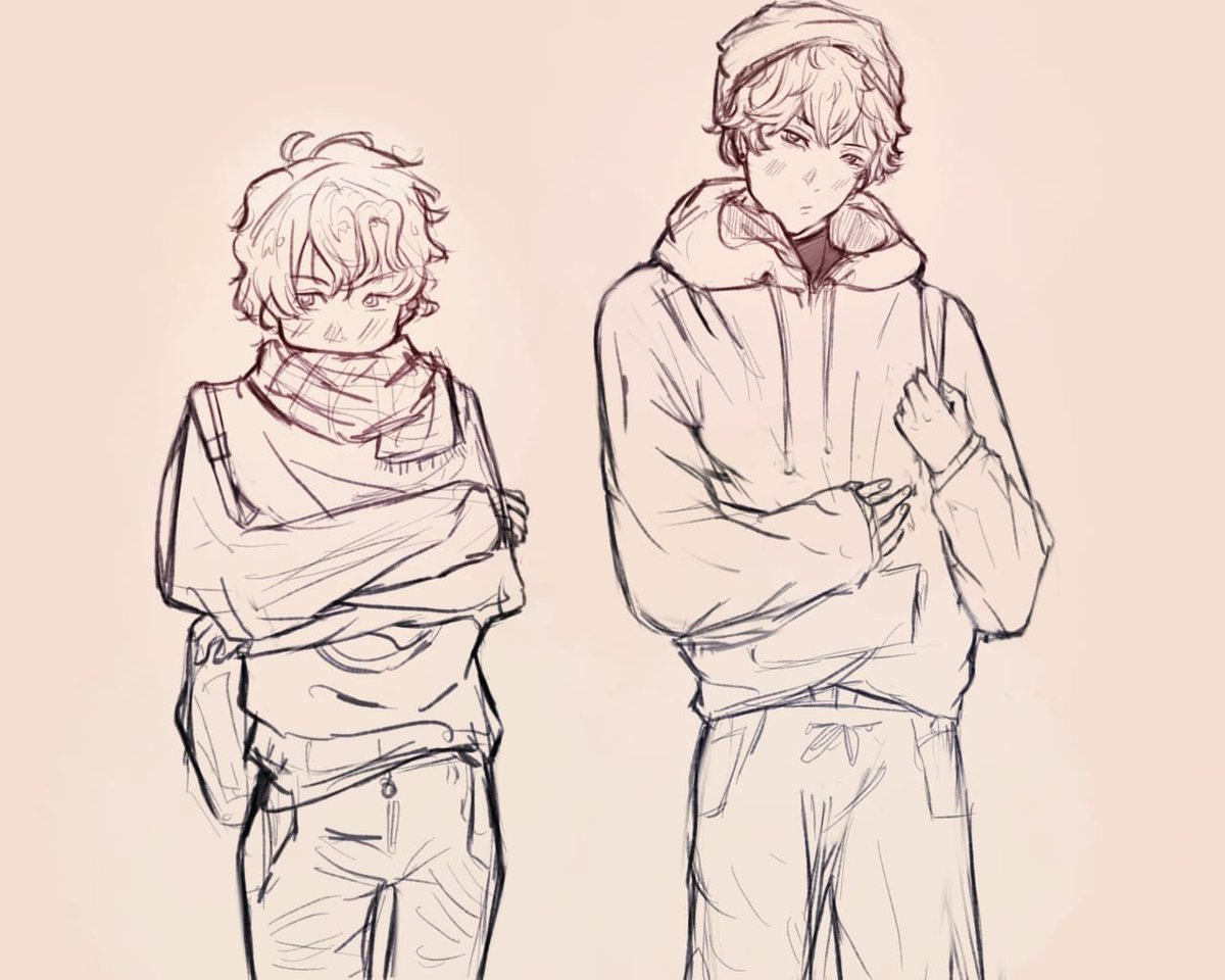 TheLandOfK's tweet photo. Using sketchbook just for these two:3 (why is drawing eunoh so fckng hard😭) 
#eunsak #oneroomta https://t.co/UFIjto0PVY