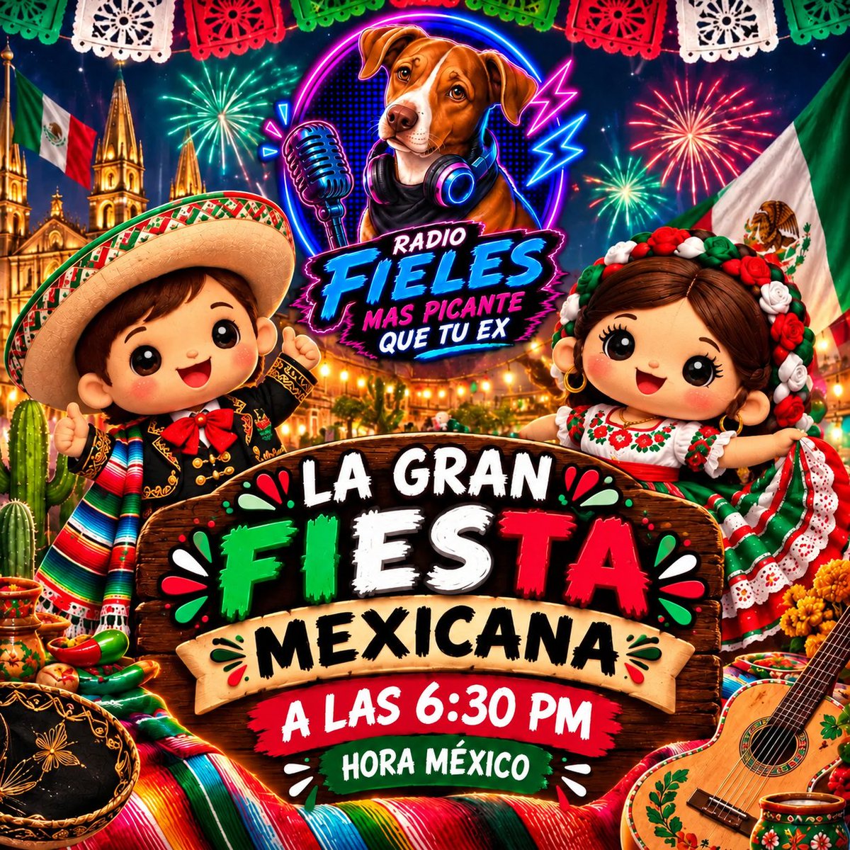 RadioFieles's tweet photo. 🇲🇽🎉 ¡SACA TU OUTFIT MEXICANO Y VEN A LA FIESTA! 🎉🇲🇽

Ponte tu mejor look, prepara las ganas de bailar y ven a celebrar con nosotros en La Gran Fiesta Mexicana. 🌵🎶💃🏻

🔥 ¡Que se note el orgullo y el sabor mexicano! 🇲🇽❤️

#RadioFieles #FiestaMexicana #VivaMéxico #Habbo https://t.co/swYNbN26Kk