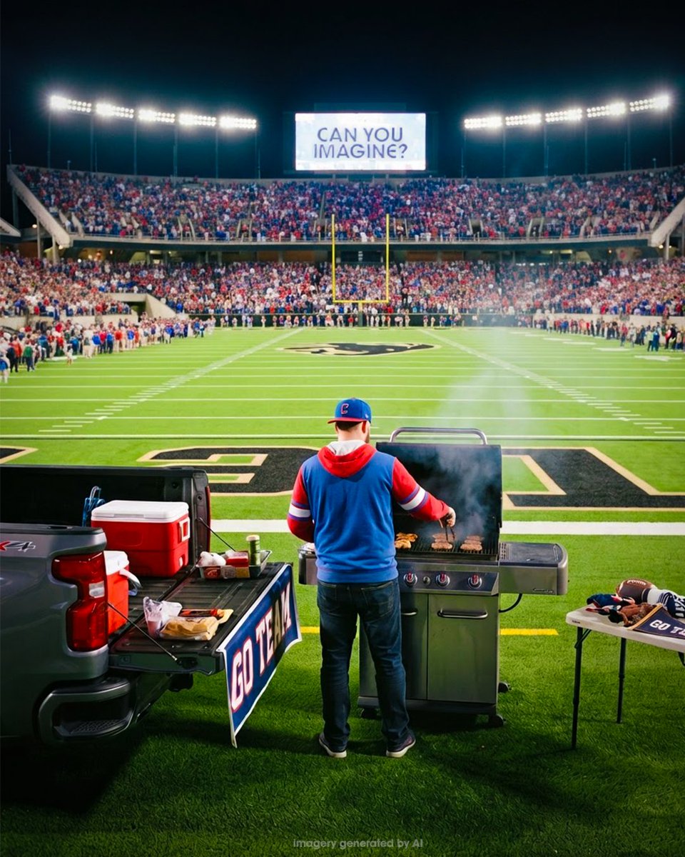 newyorklottery's tweet photo. With the chance at a winning ticket this football season, you could go from feeding the family to feeding the fans. What would your dream football experience look like? #newyorklottery #pleaseplayresponsibly https://t.co/4NRzHuxKkG