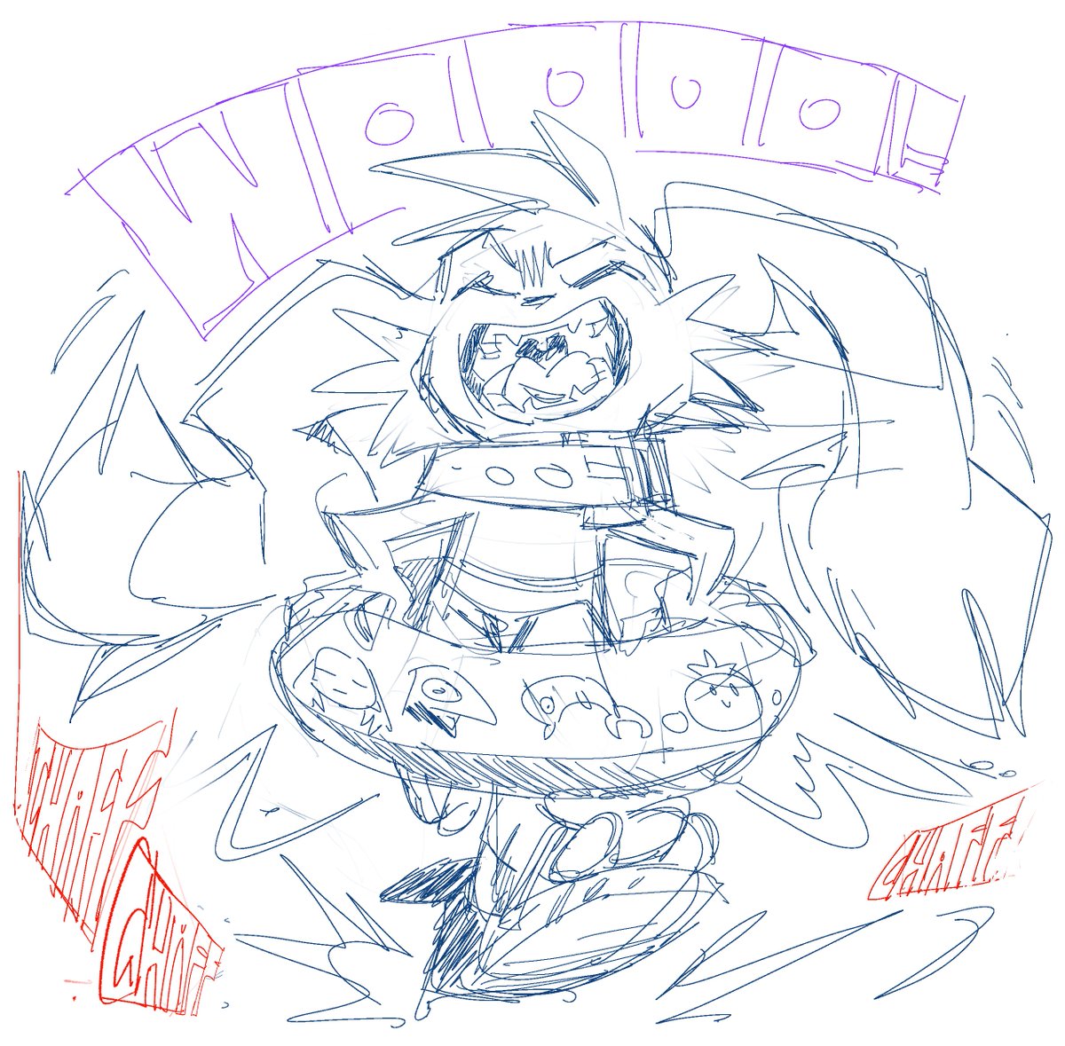 SuperFrenzyHare's tweet photo. Just one of the little sketches I made for my supporters after they voted for a Klonoa piece. https://t.co/ARNp6Blo7Q
