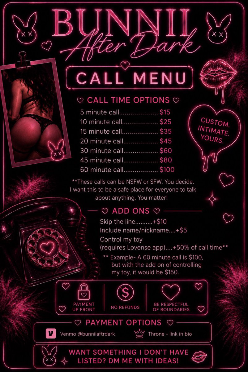bunniiaftrdark's tweet photo. New menus just dropped ���� Same bunnii, new ways to spoil yourself. Come see what’s waiting for you after dark & maybe find something you can’t resist 💗
#newmenu #supportme #nsfw #buymycontent #nsfwaccount #nsfwmenu https://t.co/9upsJGM1G3