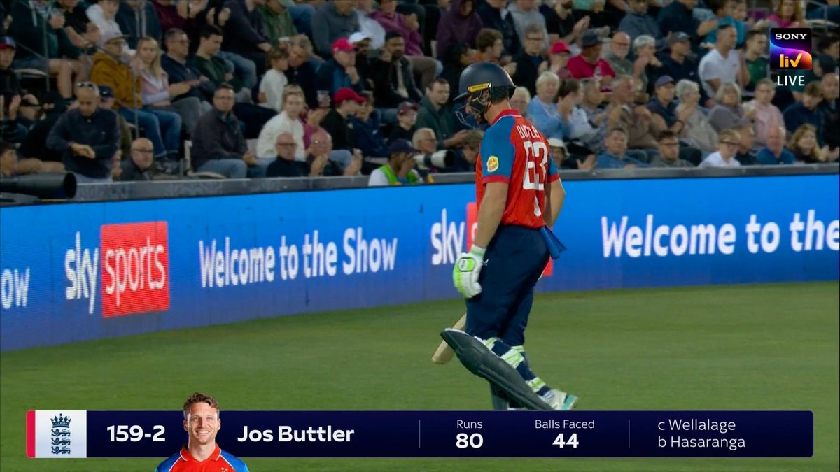 mshasansajib9's tweet photo. The JOS BUTTLER SHOW vs  80 (44) vs Sri Lanka. https://t.co/mYo06z4ziq