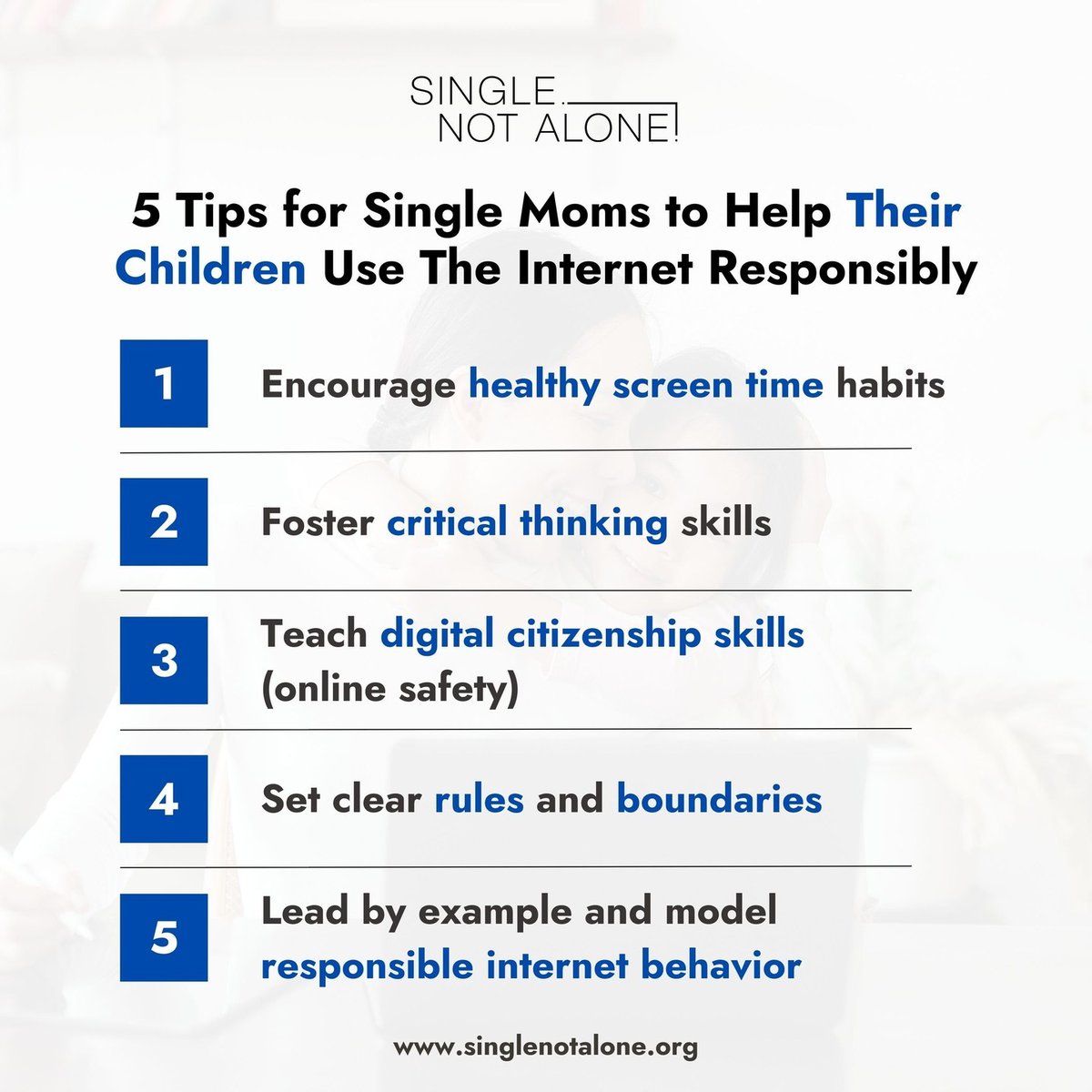 HaileyMontf1qx's tweet photo. Raising children is no small feat, and teaching them to use the internet responsibly adds another challenge. For single moms, it’s a chance to help children navigate the digital world safely. Here are five tips to raise responsible digital citizens. https://t.co/W2VqcmpyHH