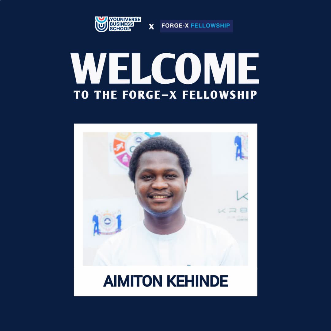 TheForgeXFellow's tweet photo. Welcome to The Forge-X Fellowship; disrupting industries, building ventures, and transforming the continent.

This is where ideas are tested, skills are sharpened, and possibilities are turned into action.

We’re rooting for you! https://t.co/LSmWyjJ05i