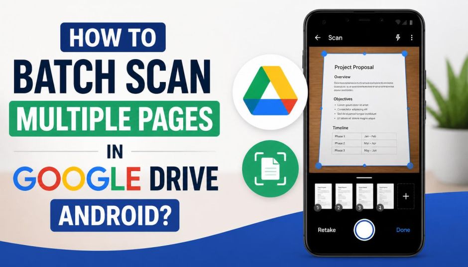 SheldonSonablb's tweet photo. How to Batch Scan Multiple Pages in Google Drive on Android

Google Drive’s built-in scanner lets you create multi-page PDFs directly from your phone—ideal for work, school, receipts, contracts, and important documents. Scan multiple pages, create https://t.co/FTKlnu9QGD