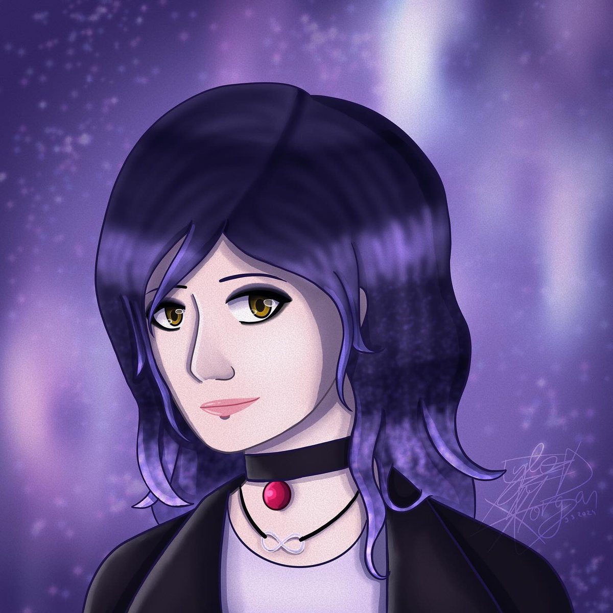 SilasLewy's tweet photo. Ash Karlsson (they/he/she), an older version at 25. Swipe for the younger version at 19. I’m really happy with how the lighting turned out. https://t.co/bYtebJlZoo
