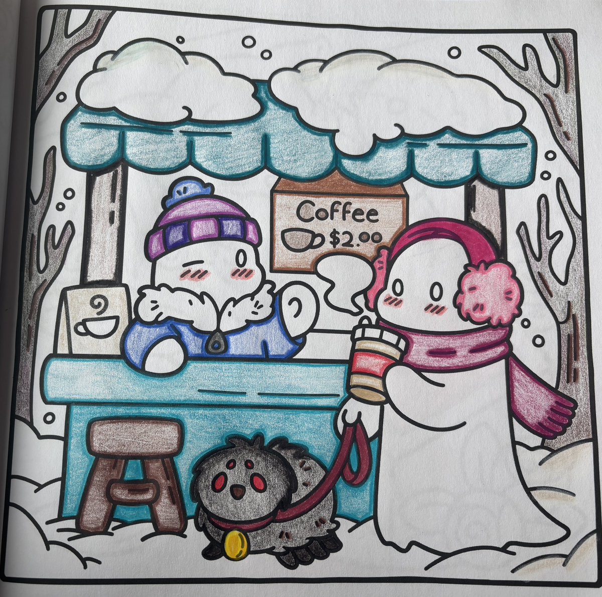 sporingye's tweet photo. Parte dos de mis choco-aventuras coloreando en el trabajo mientras me sigo quejando de que odio trabajar ahí, ah. https://t.co/qjR8ntXt6B