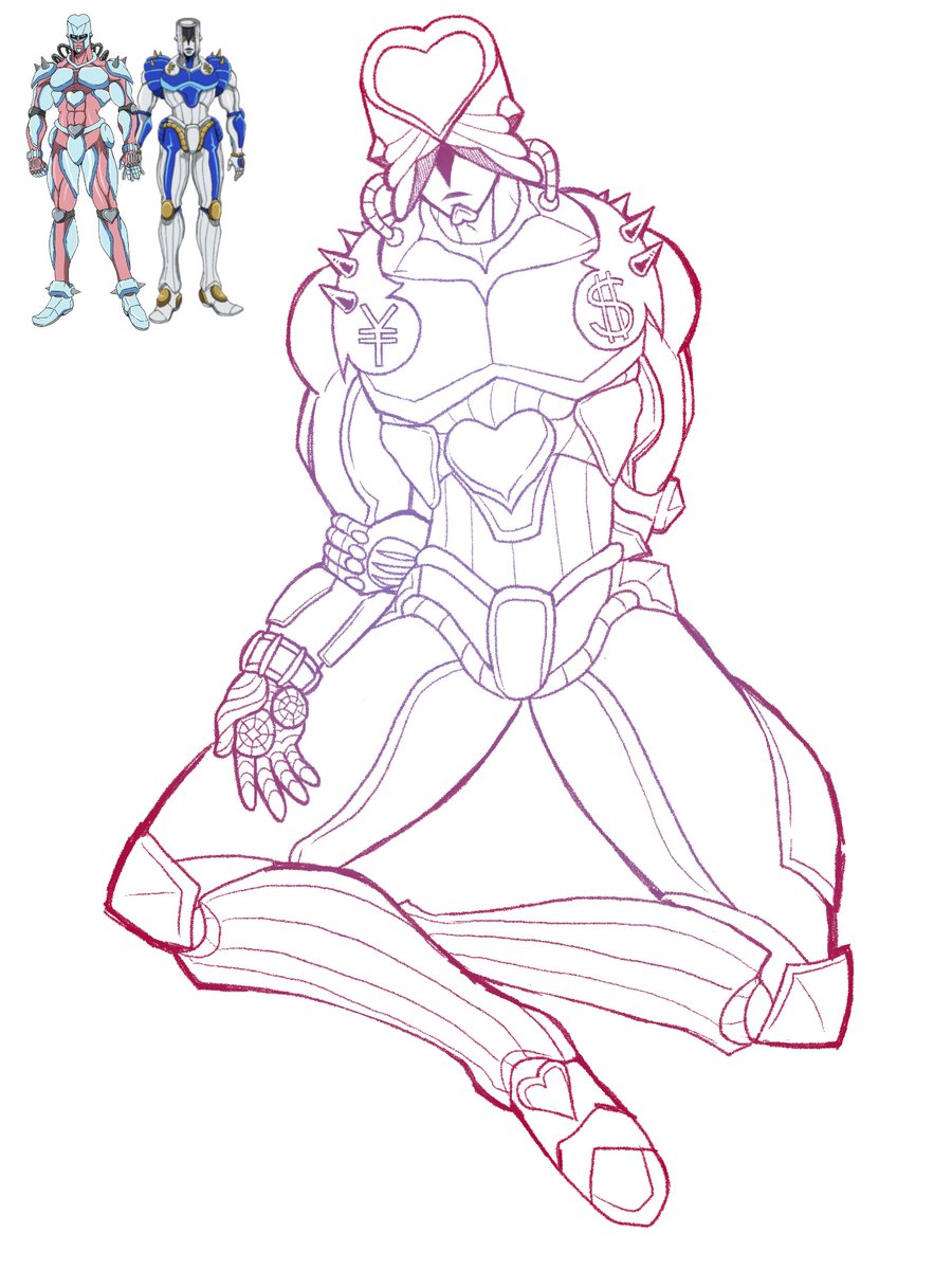 strangechercola's tweet photo. crazy diamond and the hand fusion i just made some BULLSHITTT
#jjba https://t.co/kcL4uO5tqk
