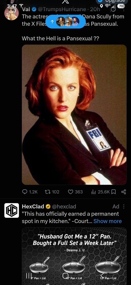 BertDarkThirty's tweet photo. @TrumpsHurricane The ad right below this... https://t.co/E7jMlv7hU1