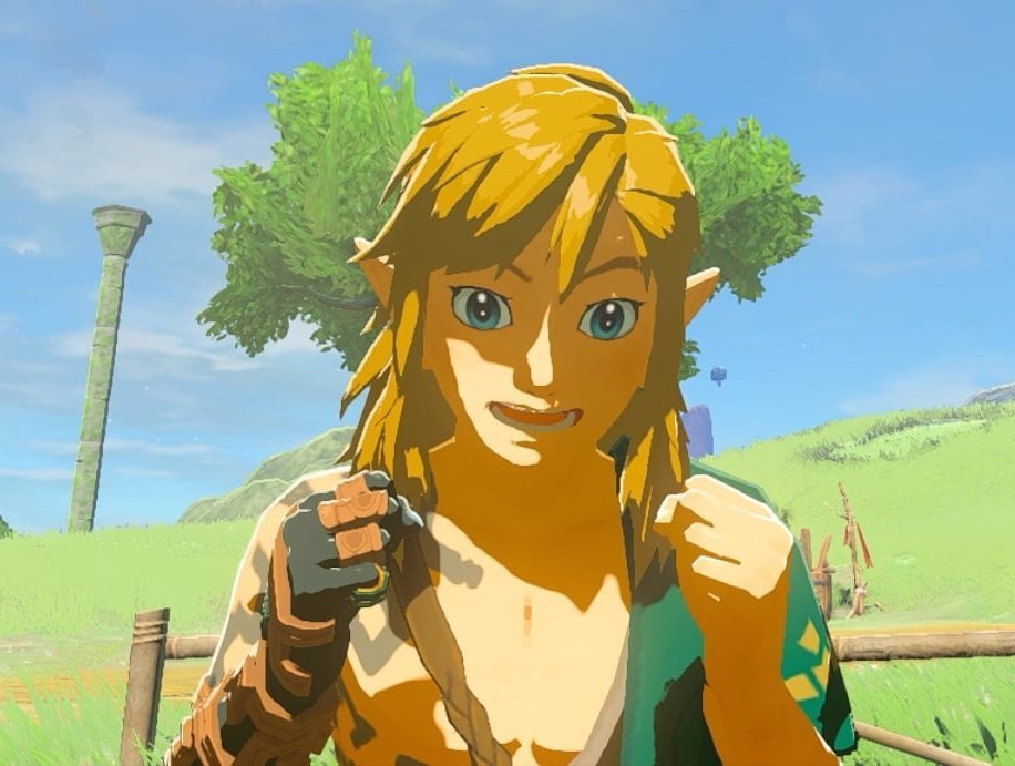 tloz_queen's tweet photo. Canonically, if food is involved, that stoic act drops so fast 💀 https://t.co/Pz5XgUjcej